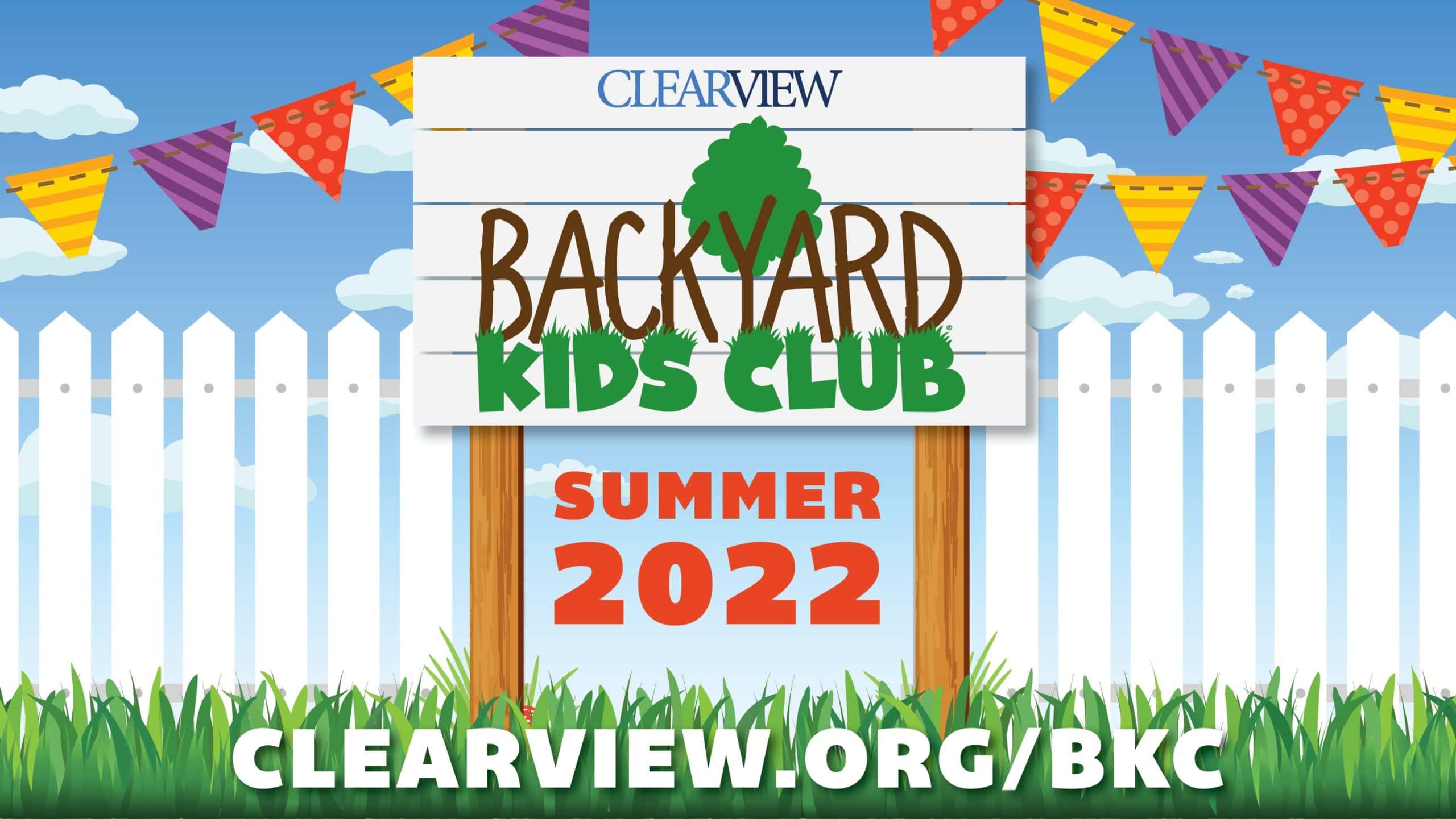 Backyard Kids Club summer 2022 event at ClearView Baptist Church